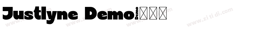 Justlyne Demo字体转换